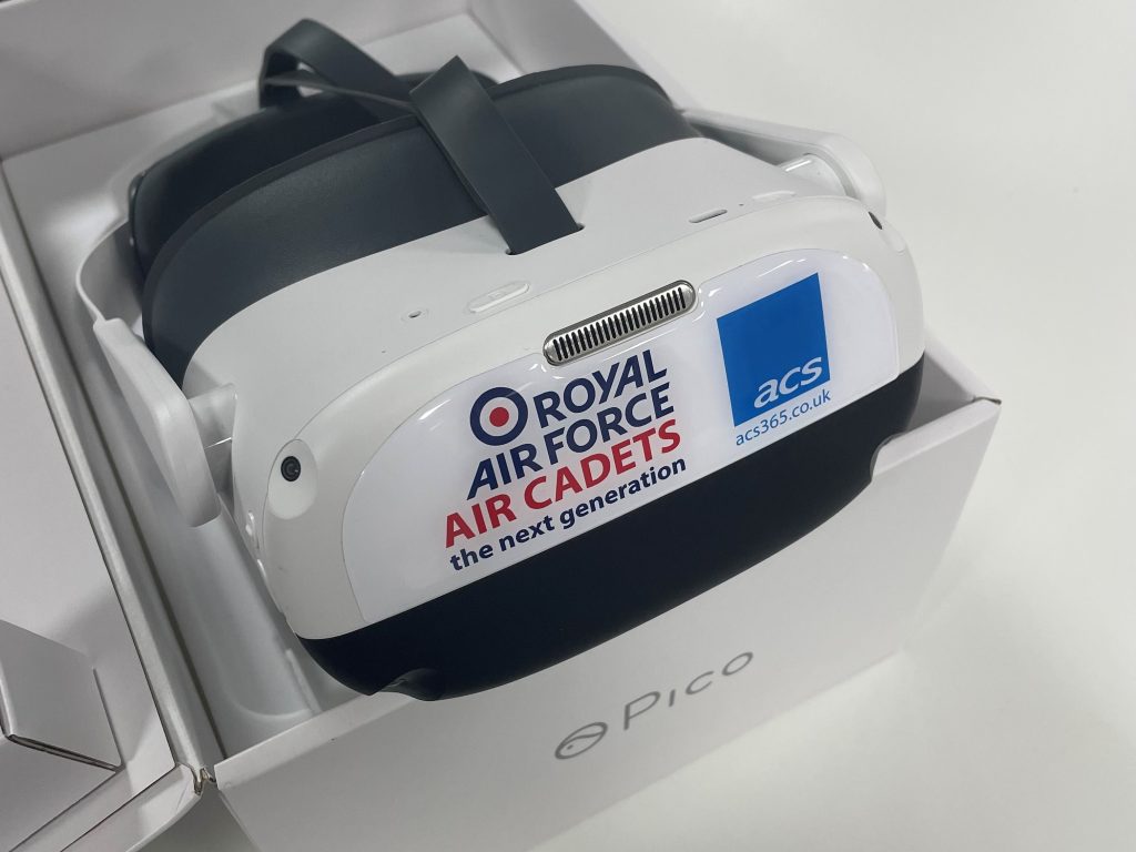 Royal Air Force Air Cadets Pico Neo3 Pro Headset
