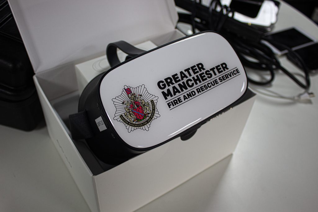 Greater Manchester Fire & Rescue Service Pico G2 4K Headset